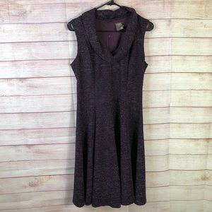 Taylor Beautiful Cowl Neck Fit Knit Dress Size10